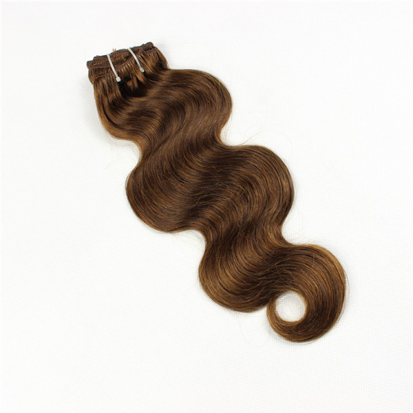 Brown hair weave colored hair wholesale bundles Brazilian hair YL127